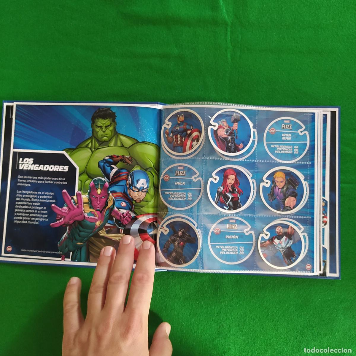 Trading cards: FLIZZ MARVEL ALBUM . - Foto 3