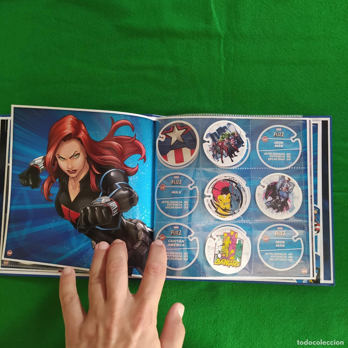 Trading cards: FLIZZ MARVEL ALBUM . - Foto 4