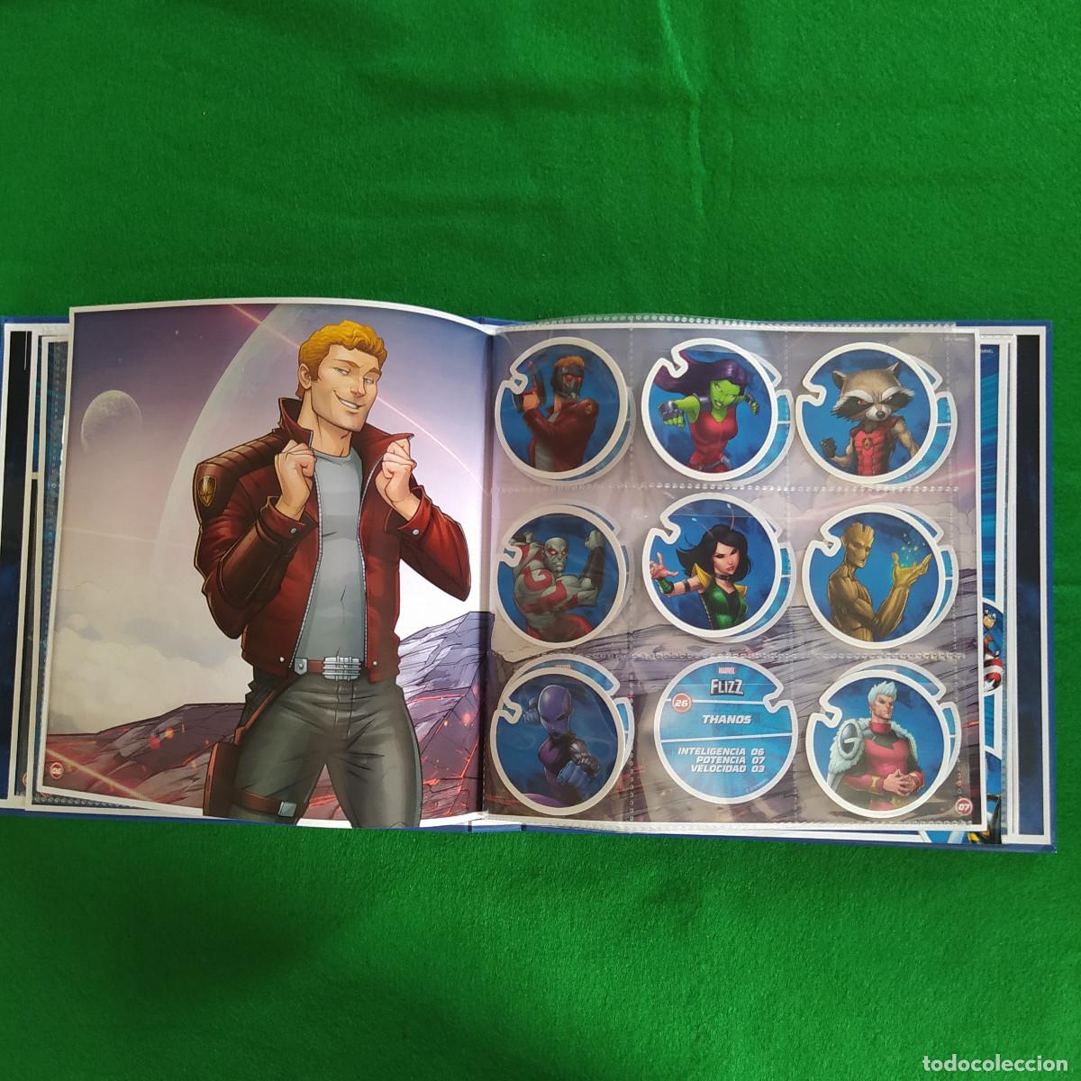 Trading cards: FLIZZ MARVEL ALBUM . - Foto 5