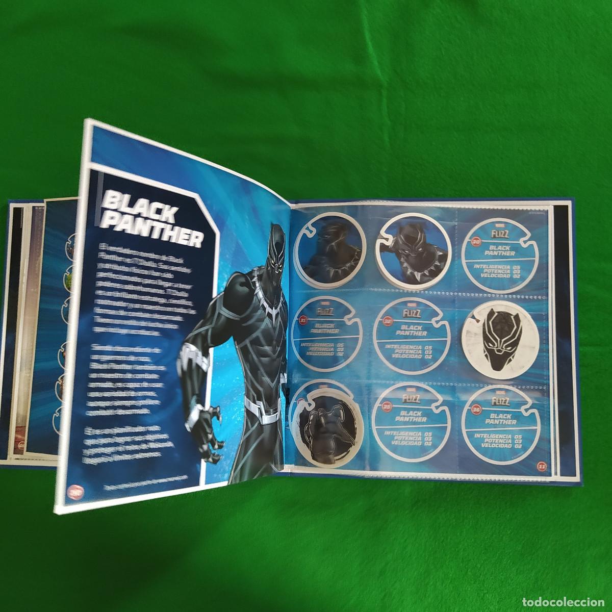 Trading cards: FLIZZ MARVEL ALBUM . - Foto 7