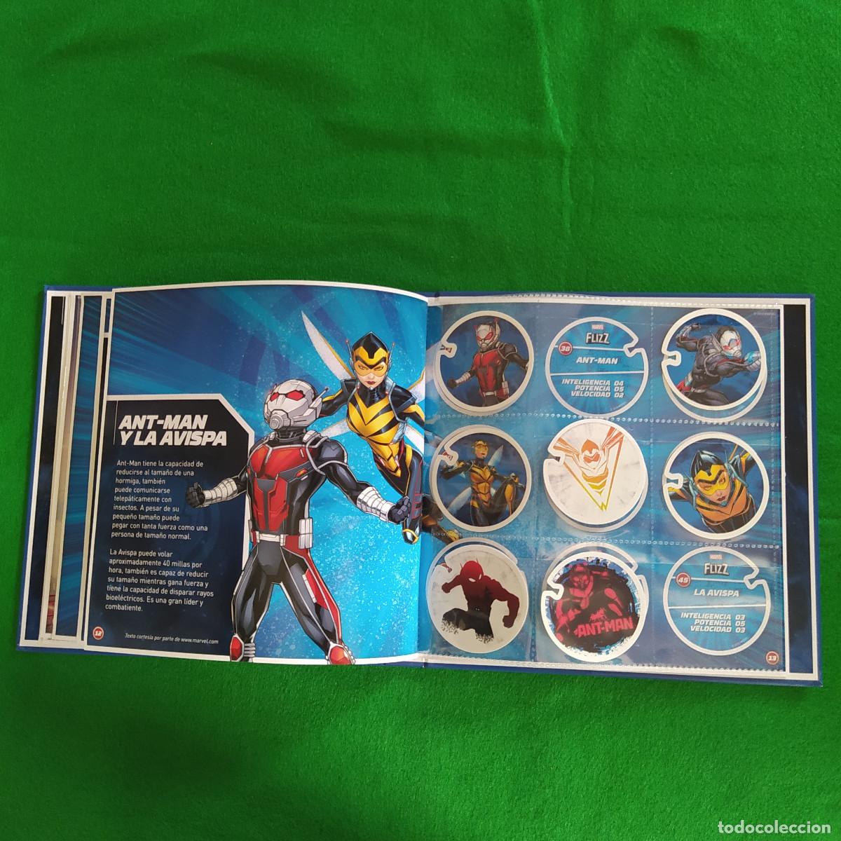 Trading cards: FLIZZ MARVEL ALBUM . - Foto 8