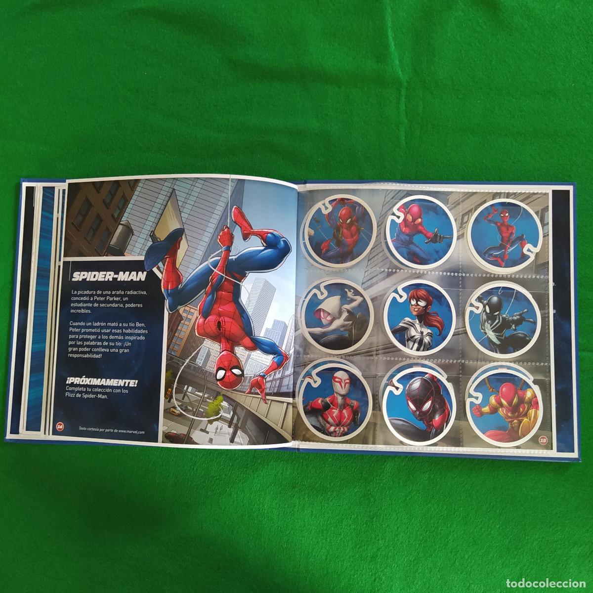 Trading cards: FLIZZ MARVEL ALBUM . - Foto 9