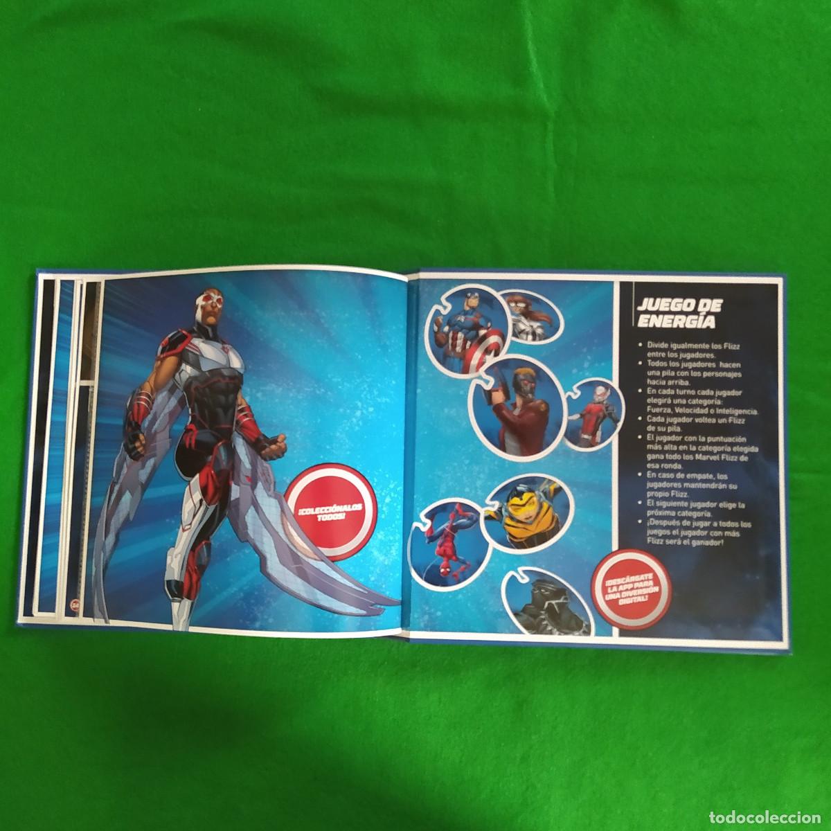 Trading cards: FLIZZ MARVEL ALBUM . - Foto 10