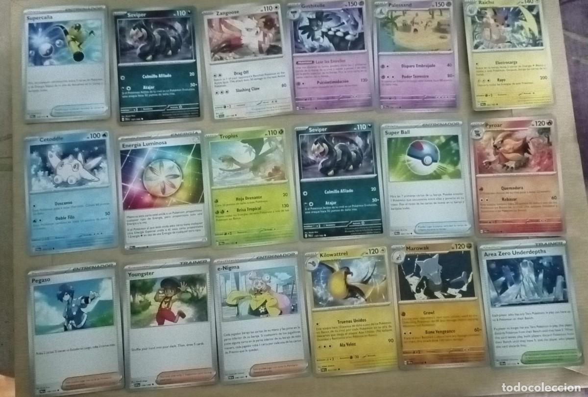Trading cards: LOTE DE CARTAS POKEMON - Foto 1