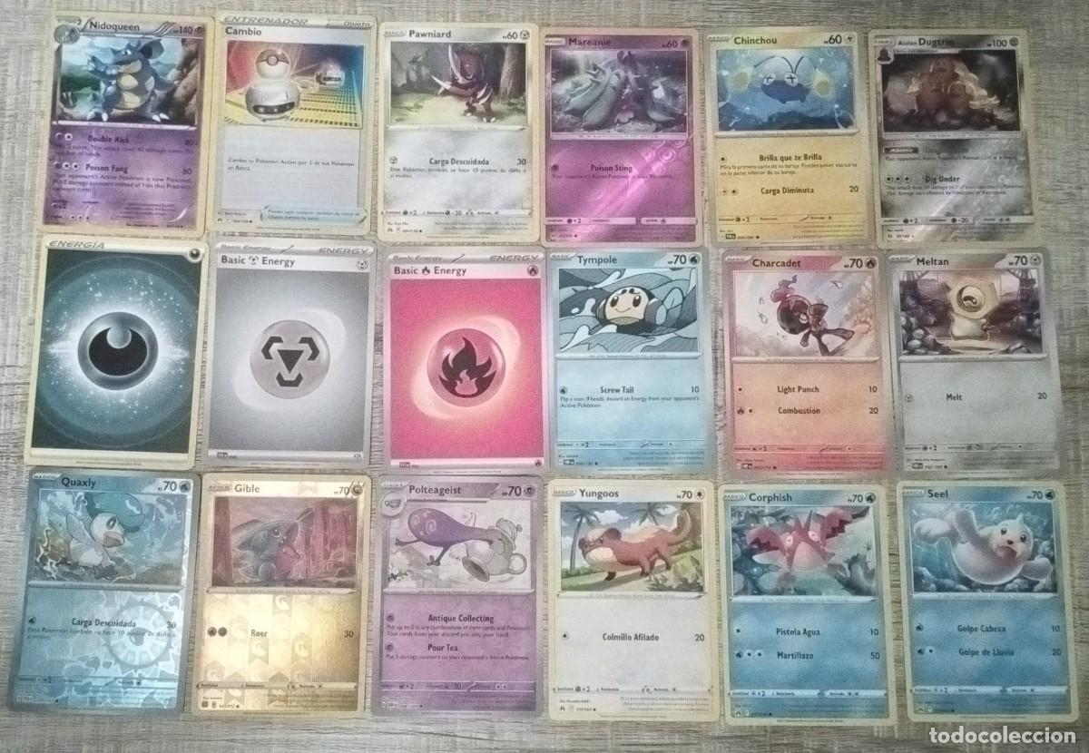 Trading cards: LOTE DE CARTAS POKEMON - Foto 1