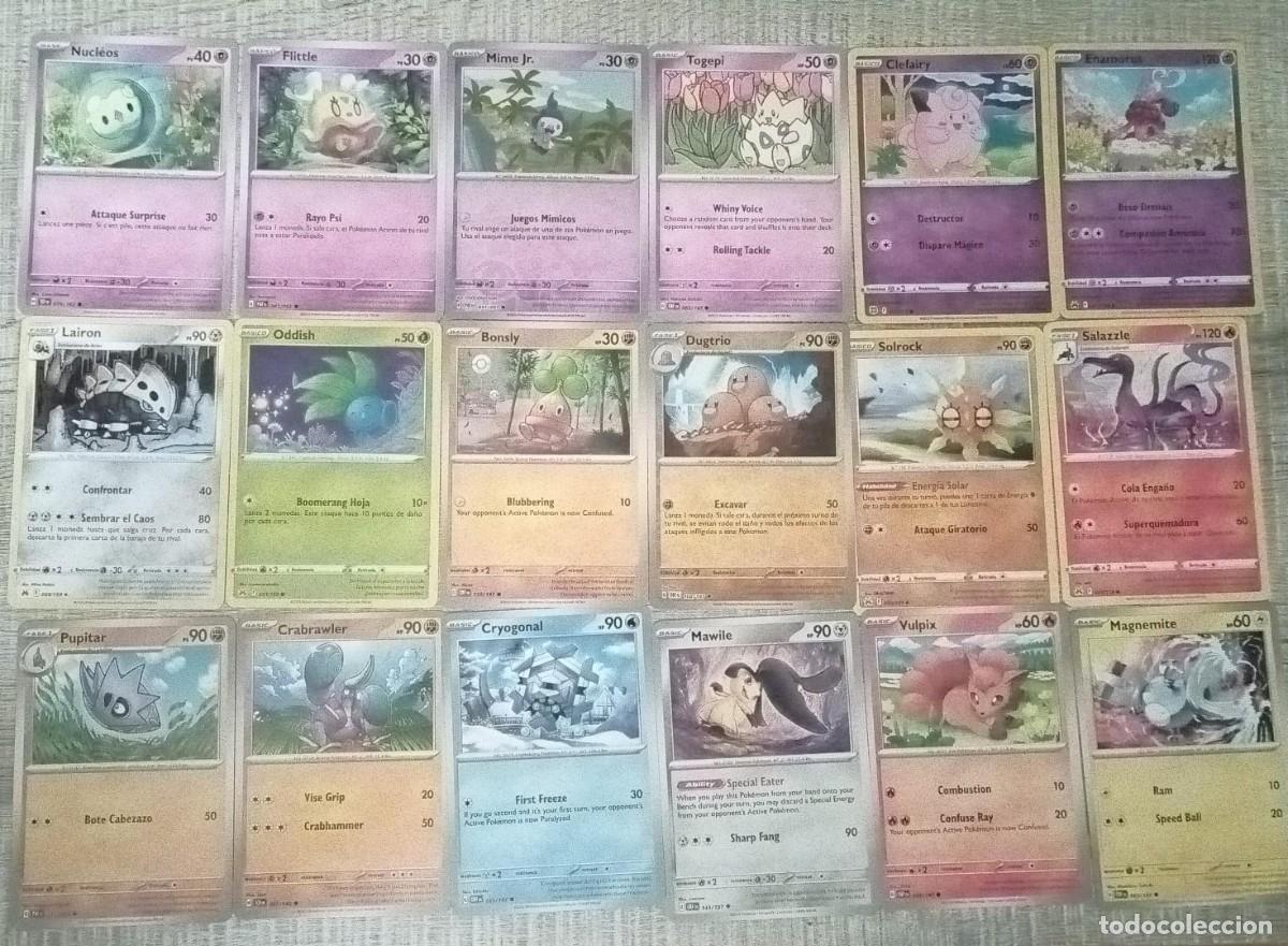 Trading cards: LOTE DE CARTAS POKEMON - Foto 1