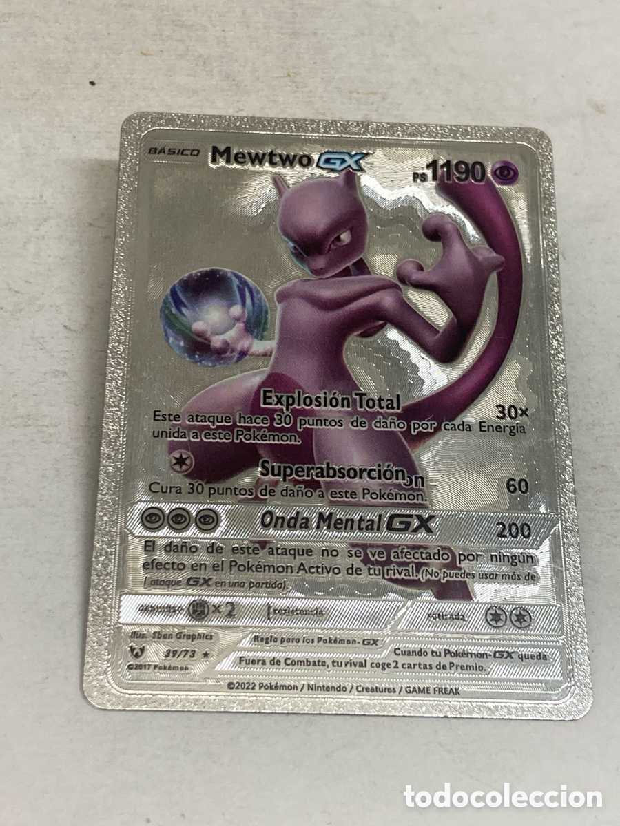 Trading cards: Carta Mewtwo EX Pokemon - Foto 1
