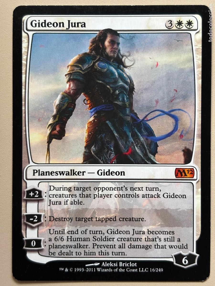 Trading cards: MAGIC THE GATHERING - GIDEON JURA ( MAGIC 2012 ) - Foto 1