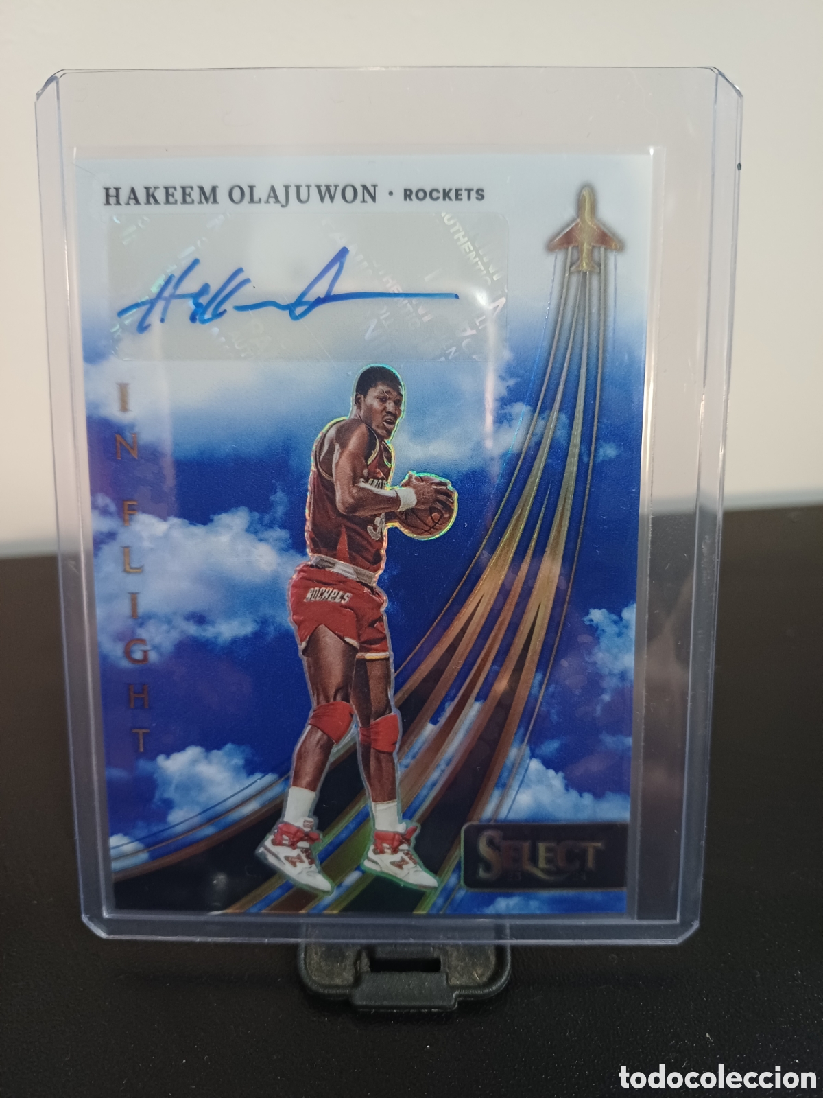 Trading Cards: #IFS-OLA HAKEEM OLAJUWON HOUSTON ROCKETS PANINI NBA PRIZM SELECT 02/49
