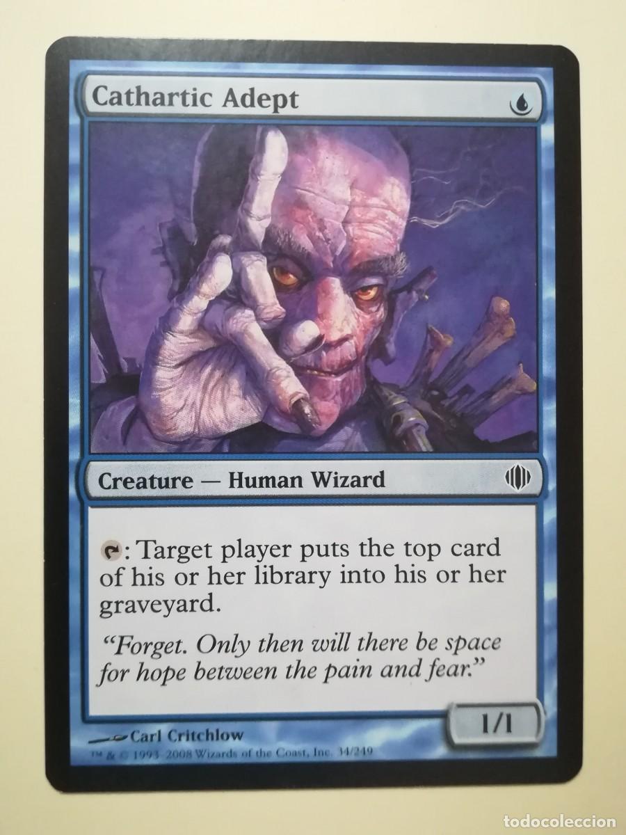 Trading cards: Magic The Gathering. Catharic Adept. Creature - Human Wizard. - Foto 1