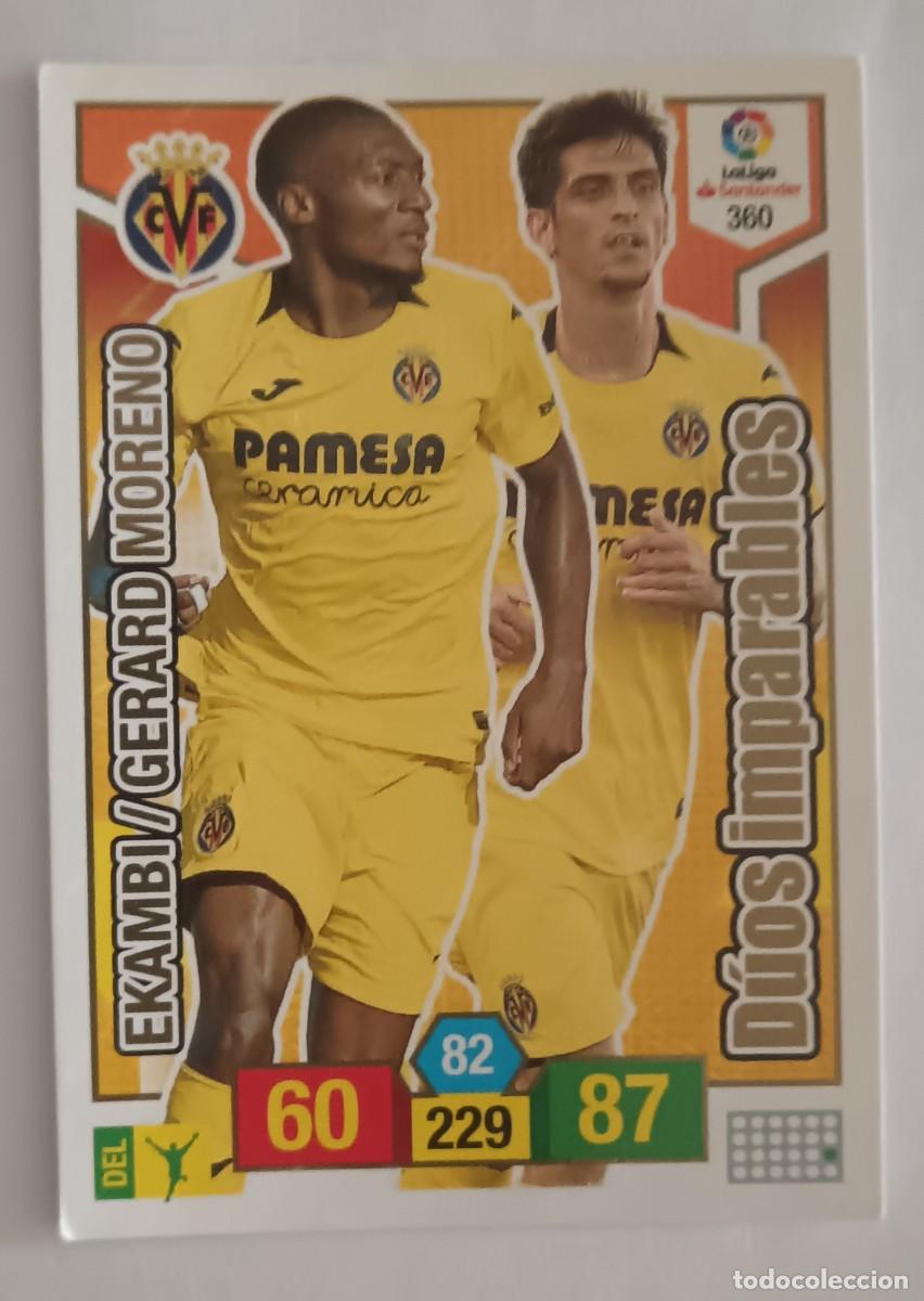 Sammelkarten: Ekambi/Gerard Moreno-Adrenalyn-2018-2019-Villarreal