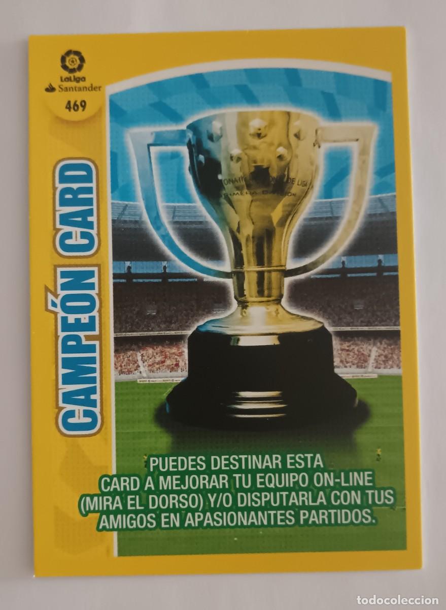 Trading Cards: 469-Campe&oacute;n Card-Adrenalyn-2017-2018