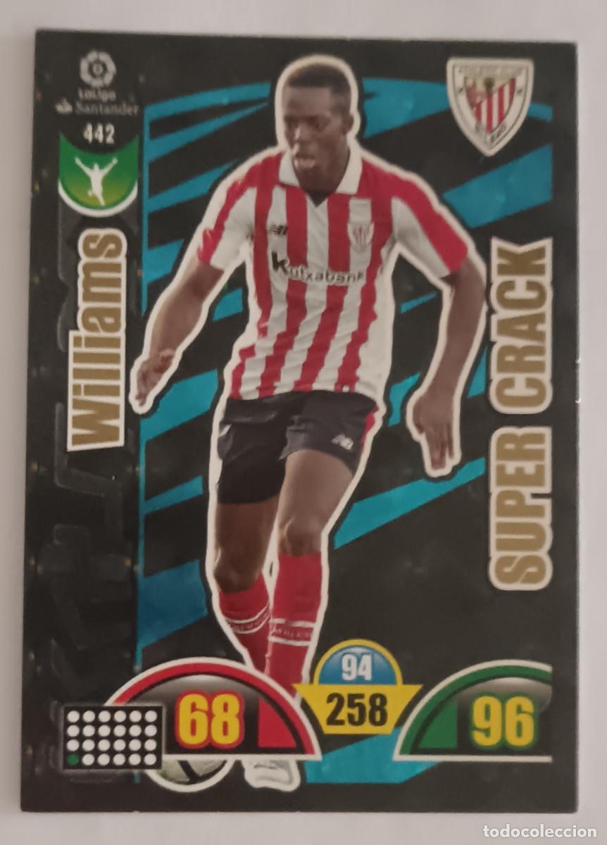 Trading Cards: 442-Williams-Adrenalyn-2017-2018-Bilbao