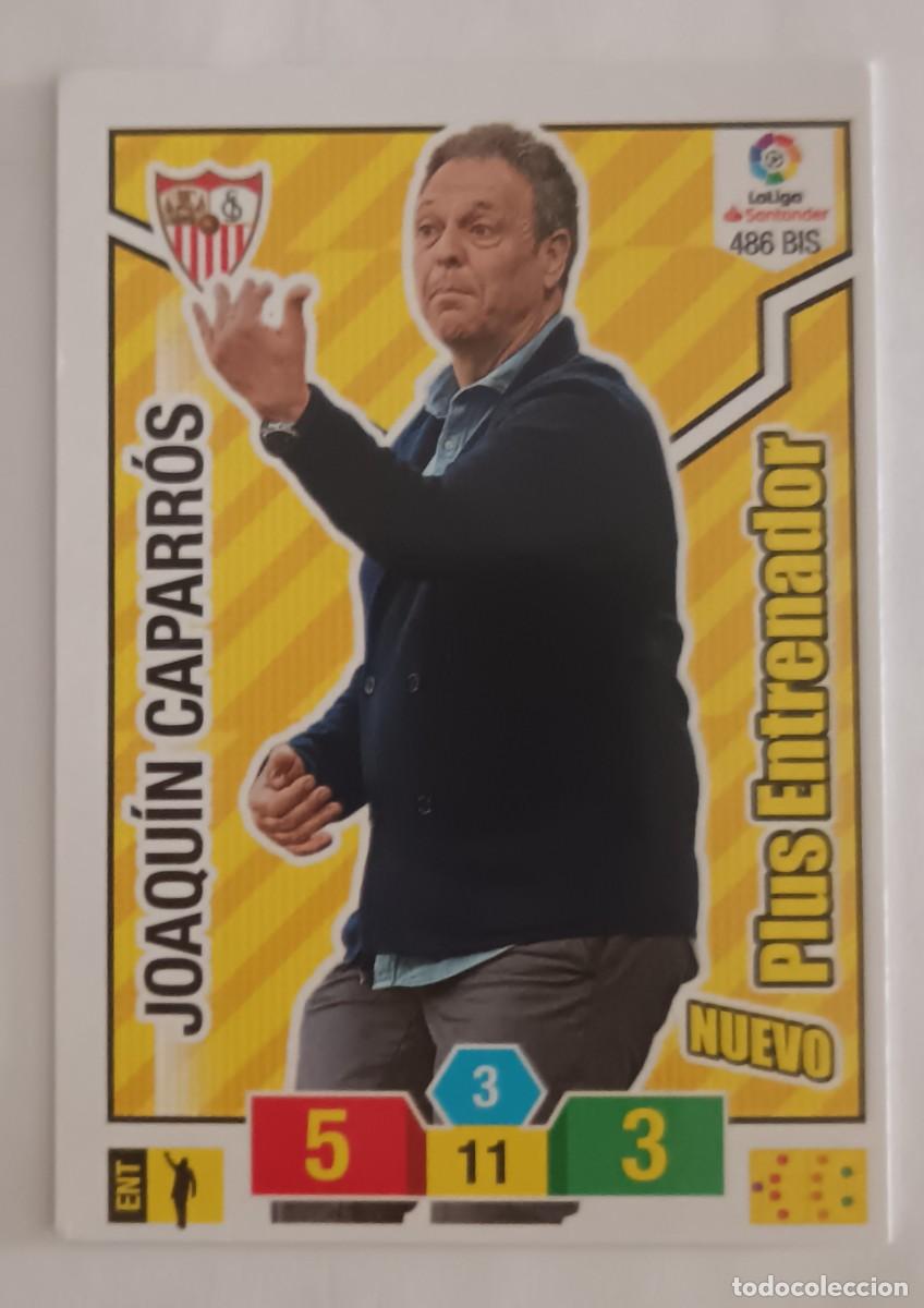 Trading Cards: 486 BIS-Joaqu&iacute;n Caparr&oacute;s-Adrenalyn-2018-2019