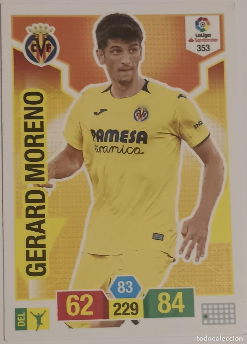 Trading Cards: 353-Gerard Moreno-Adrenalyn-2018-2019-Villarreal