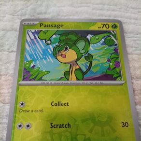 carta pokemon - pansage - Buy Antique trading cards on todocoleccion carta pokemon - pansage - Buy Antique trading cards on todocoleccion