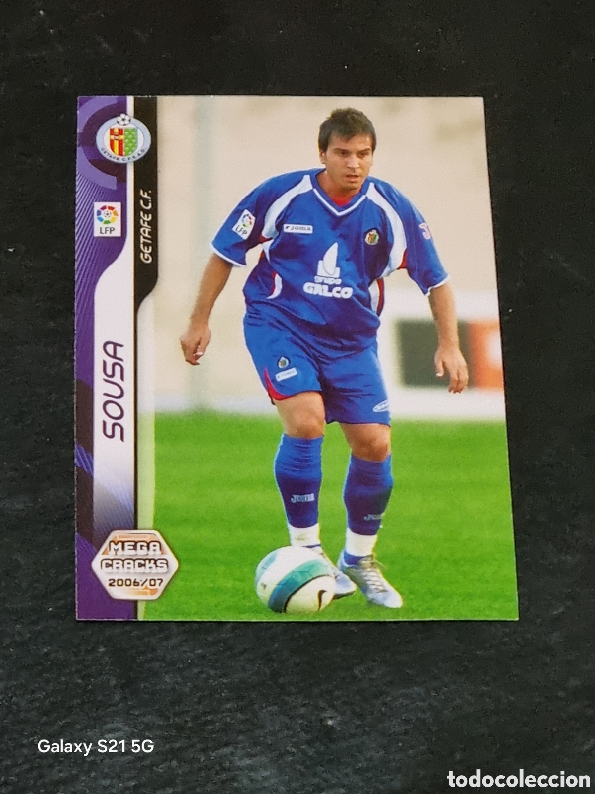 Cartas Colecion&aacute;veis: 139 BIS - SOUSA GETAFE MEGACRACKS 2006 2007
