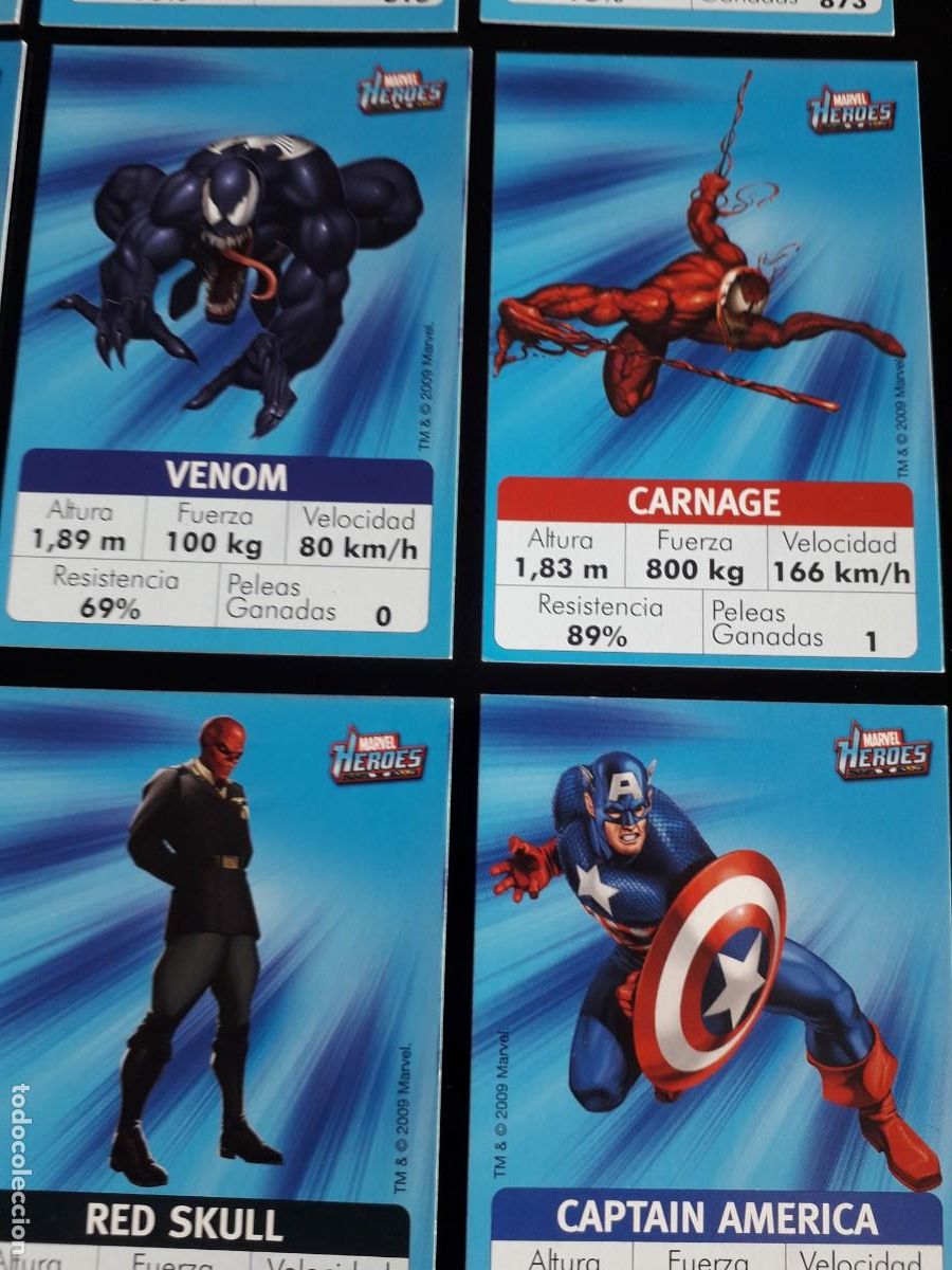 Trading cards: Marvel Heroes de Chupa Chups COMPLETA - Foto 4