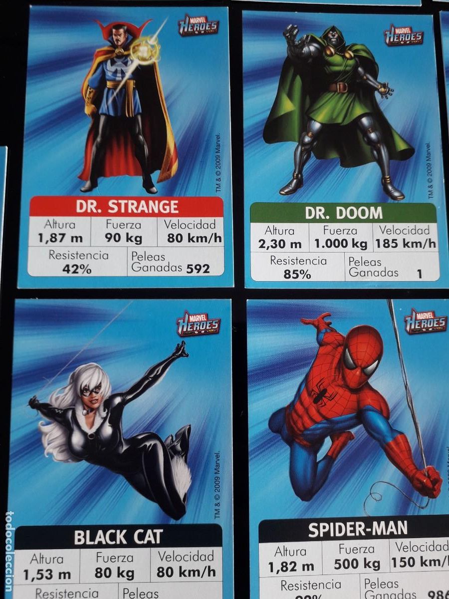 Trading cards: Marvel Heroes de Chupa Chups COMPLETA - Foto 5