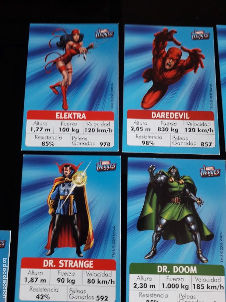 Trading cards: Marvel Heroes de Chupa Chups COMPLETA - Foto 9