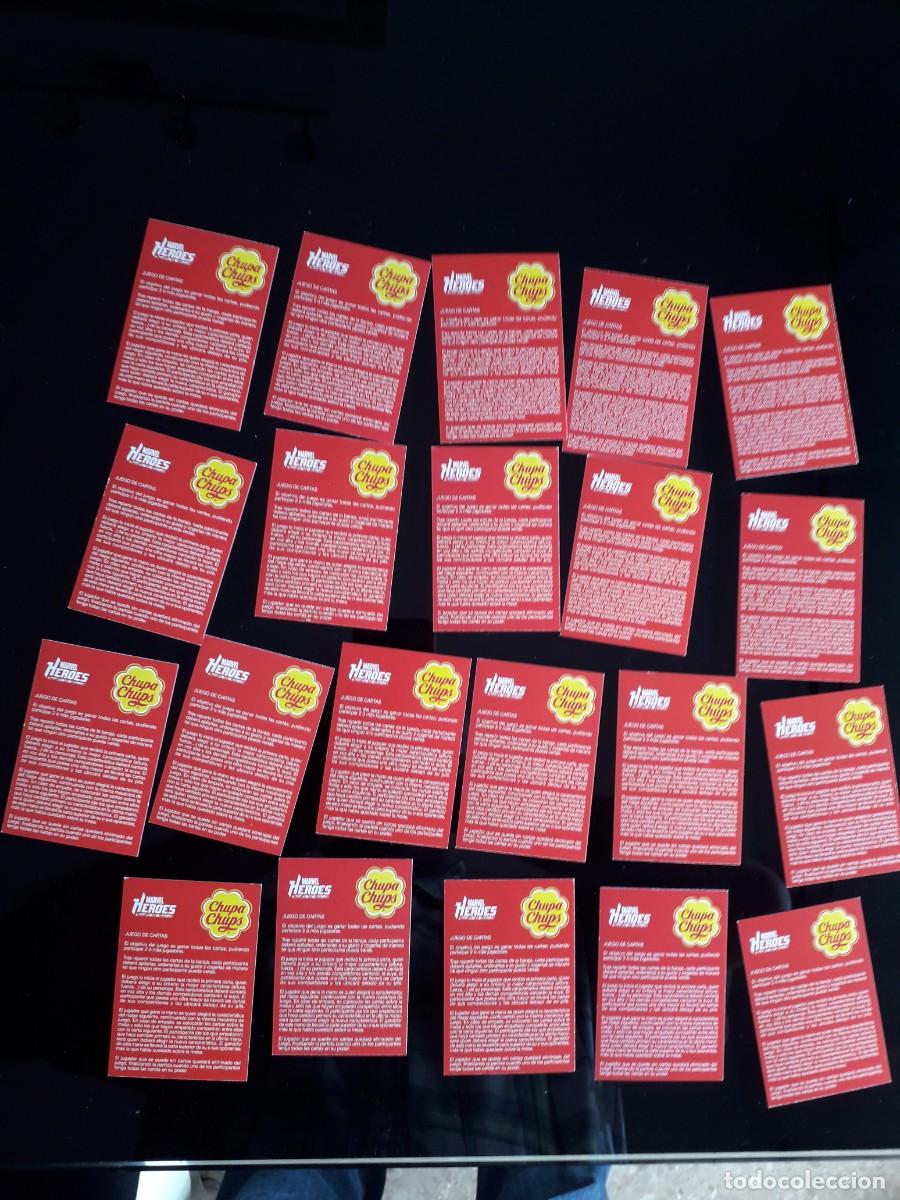 Trading cards: Marvel Heroes de Chupa Chups COMPLETA - Foto 12