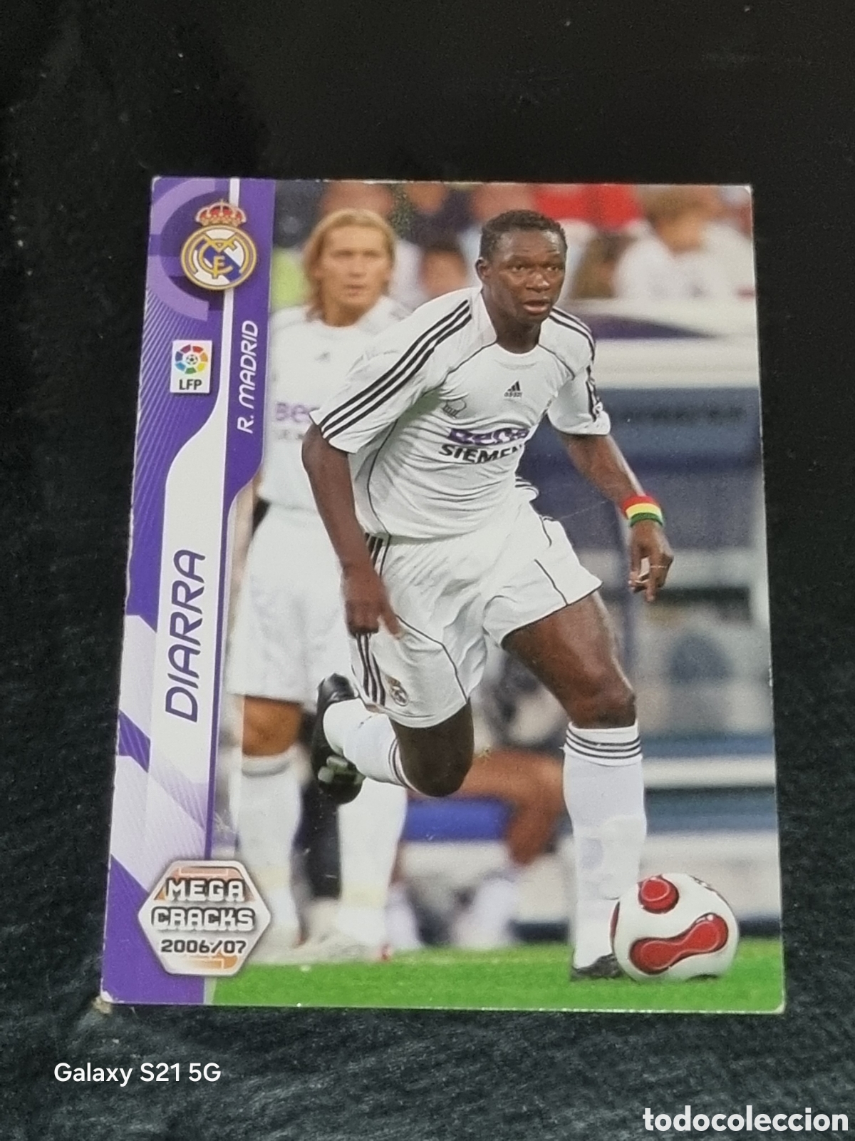 Trading Cards: 478 - DIARRA, NUEVO FICHAJE REAL MADRID MEGACRACKS 2006 2007