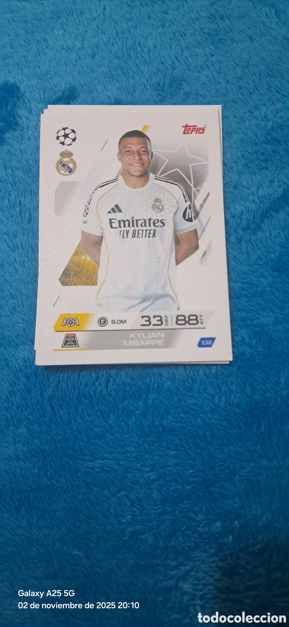 Trading cards: KYLIAN MBAPPE REAL MADRID - Foto 1