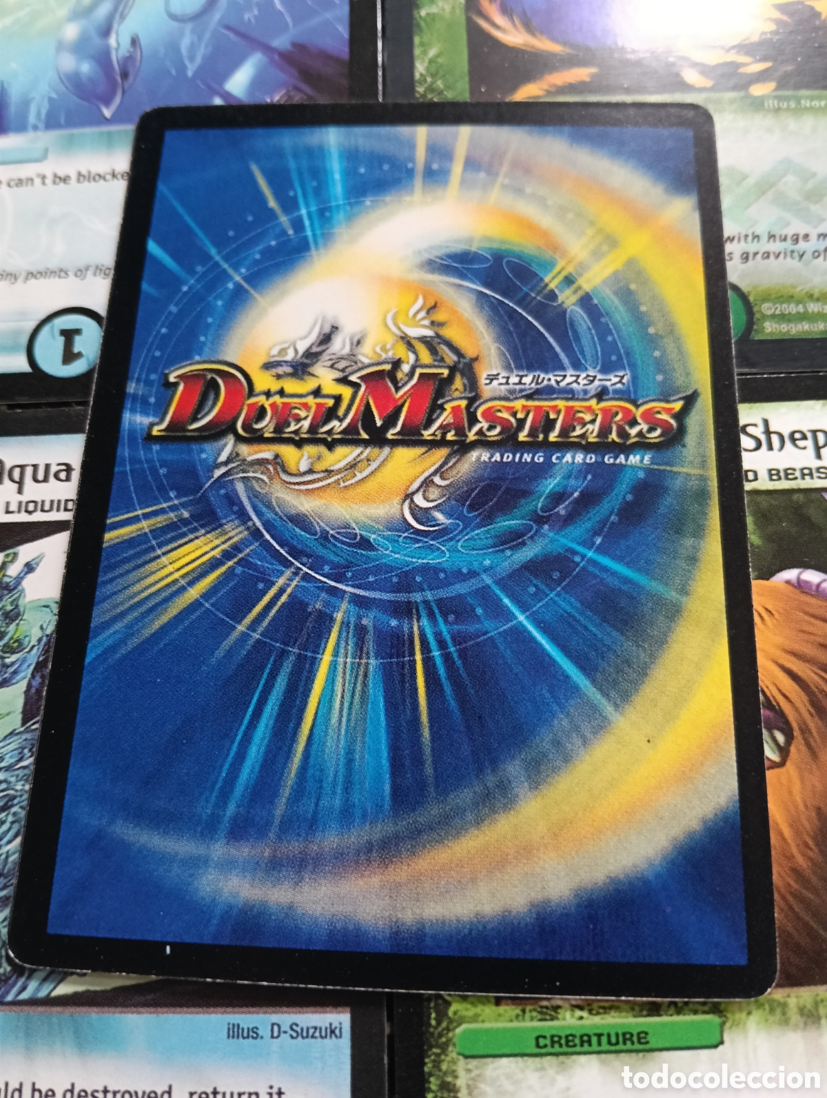 Trading cards: Lote de 8 cartas de DUEL MASTERS 2004 sin usar - Foto 2