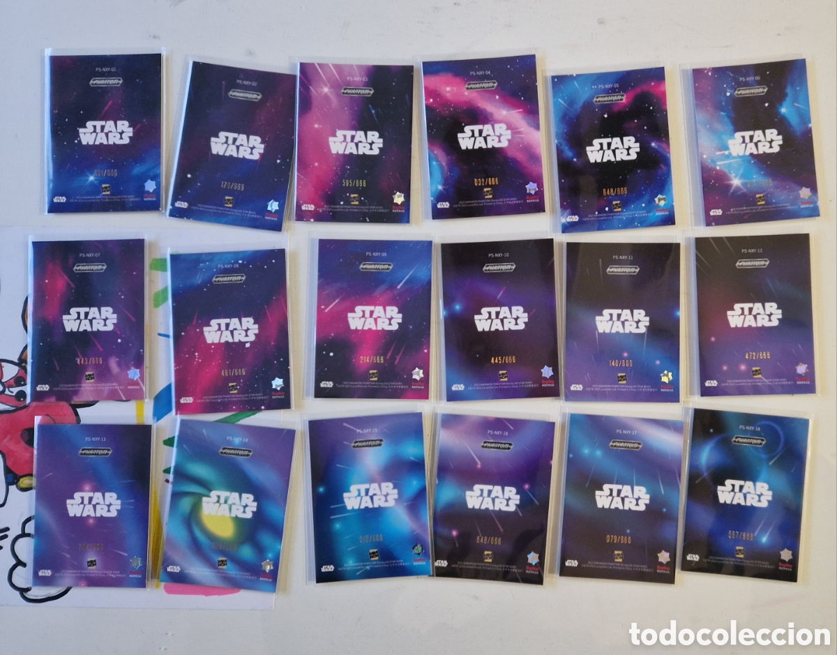 Trading cards: Star wars: set completo NEBULA - Foto 2