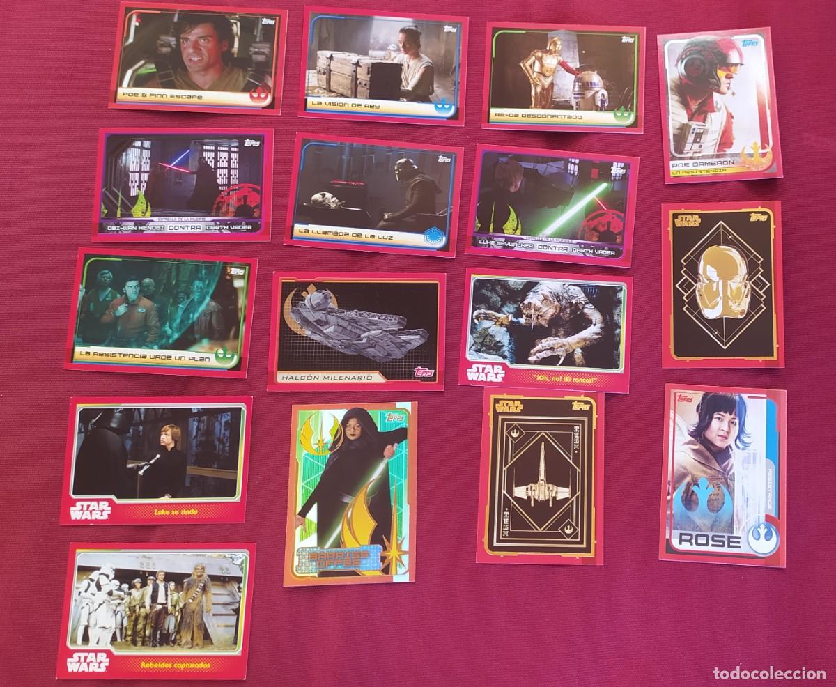 Trading cards: 16 cromos Star wars. Topps - Foto 1