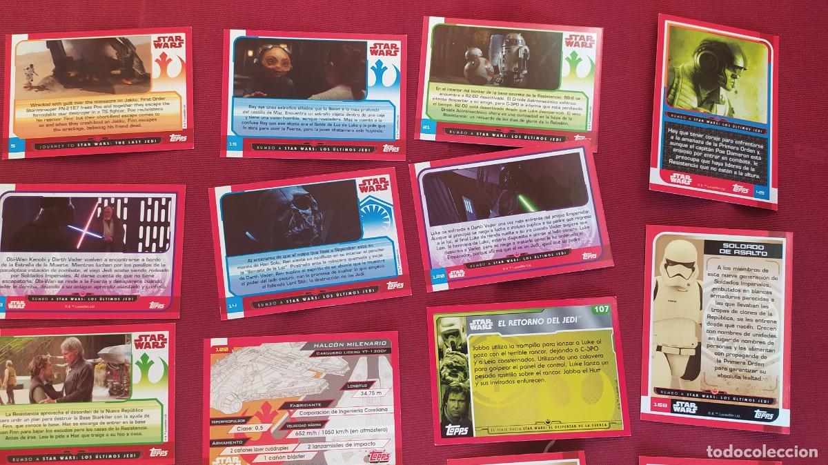 Trading cards: 16 cromos Star wars. Topps - Foto 3