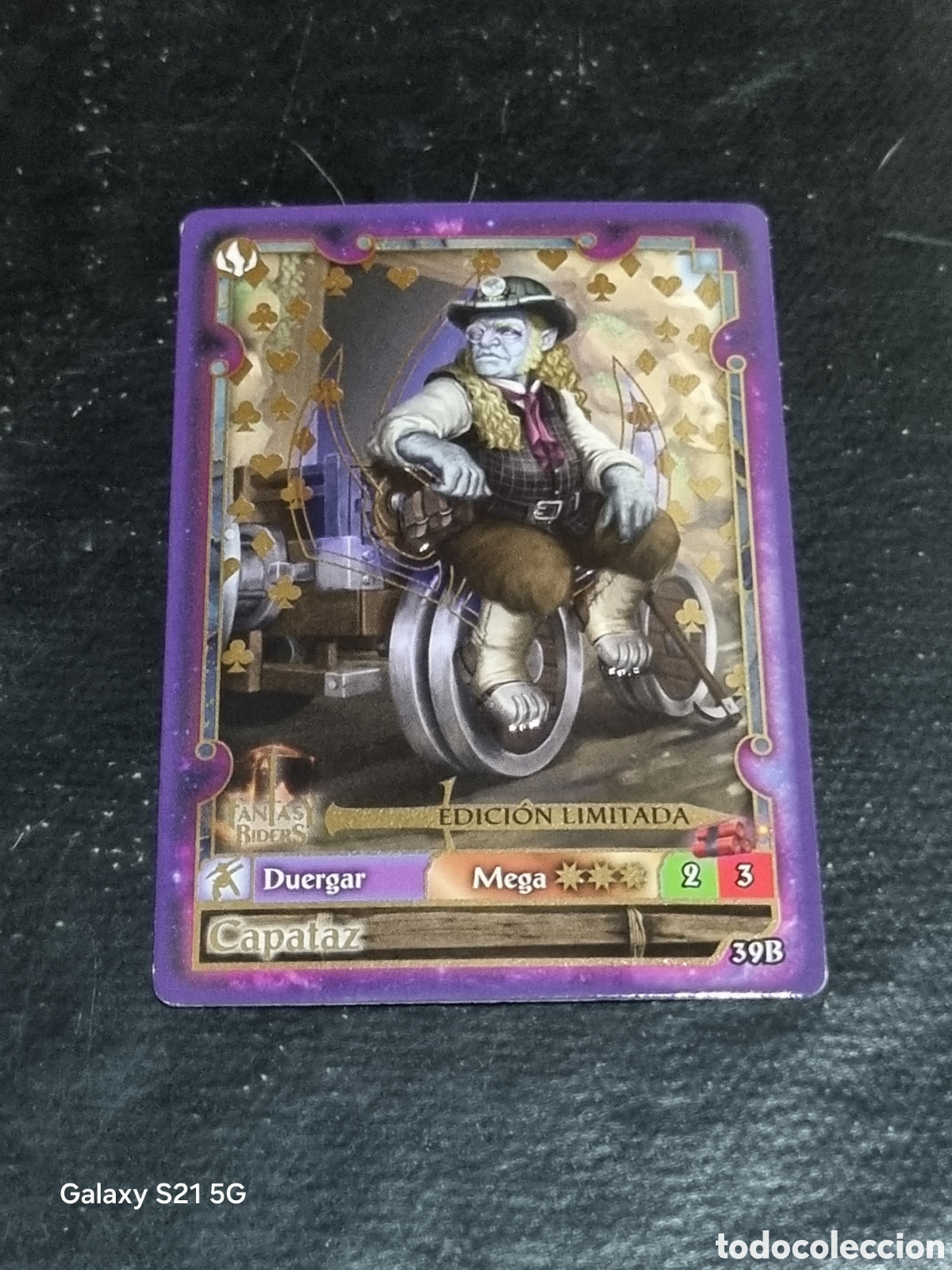 Sammelkarten: 39B - FANTASY RIDERS IV EDICI&Oacute;N LIMITADA PANINI 2023