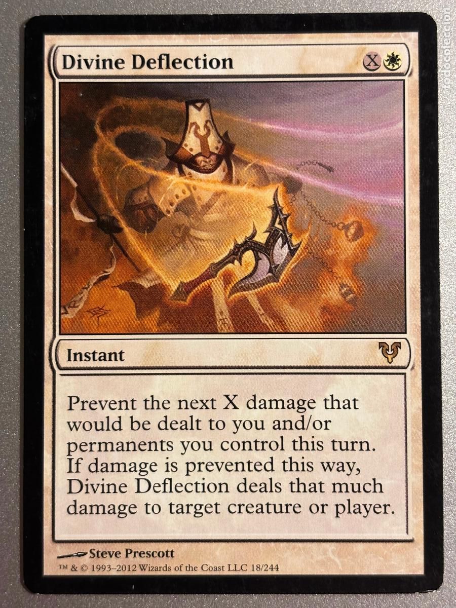 Trading cards: MAGIC THE GATHERING - DIVINE DEFLECTION ( AVACYN RESTORED ) - Foto 1