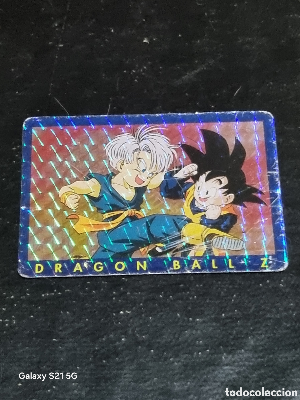 Sammelkarten: 95 - TRUNKS , DRAGON BALL Z SERIE AZUL