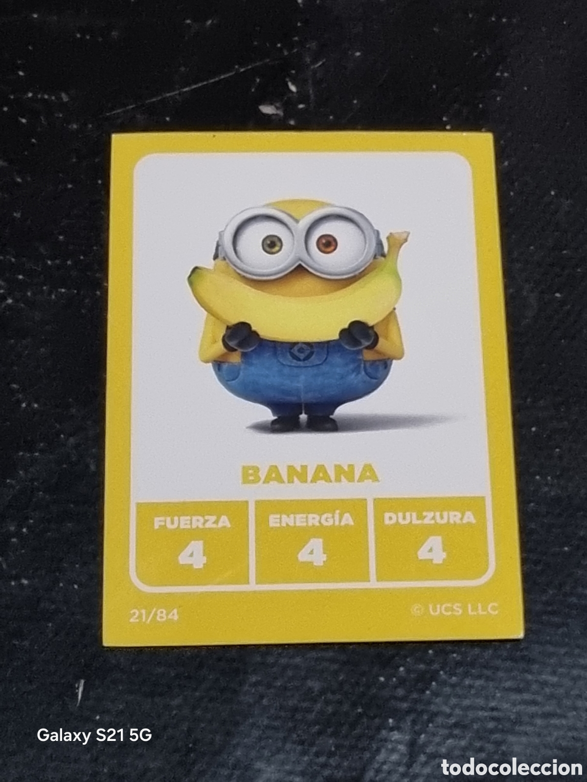 Cartes &agrave; &Eacute;changer: 21 - CARTA MINIONS BANANA MARKET MANIA CARREFOUR 2023