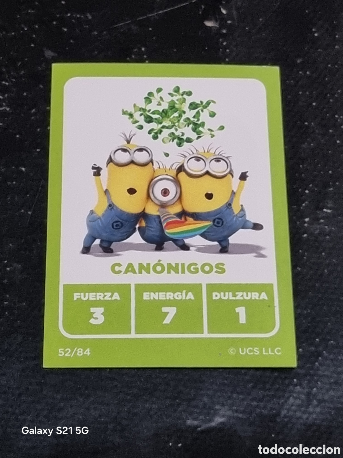 Cartes &agrave; &Eacute;changer: 52 - CARTA MINIONS CAN&Oacute;NIGOS MARKET MANIA CARREFOUR 2023