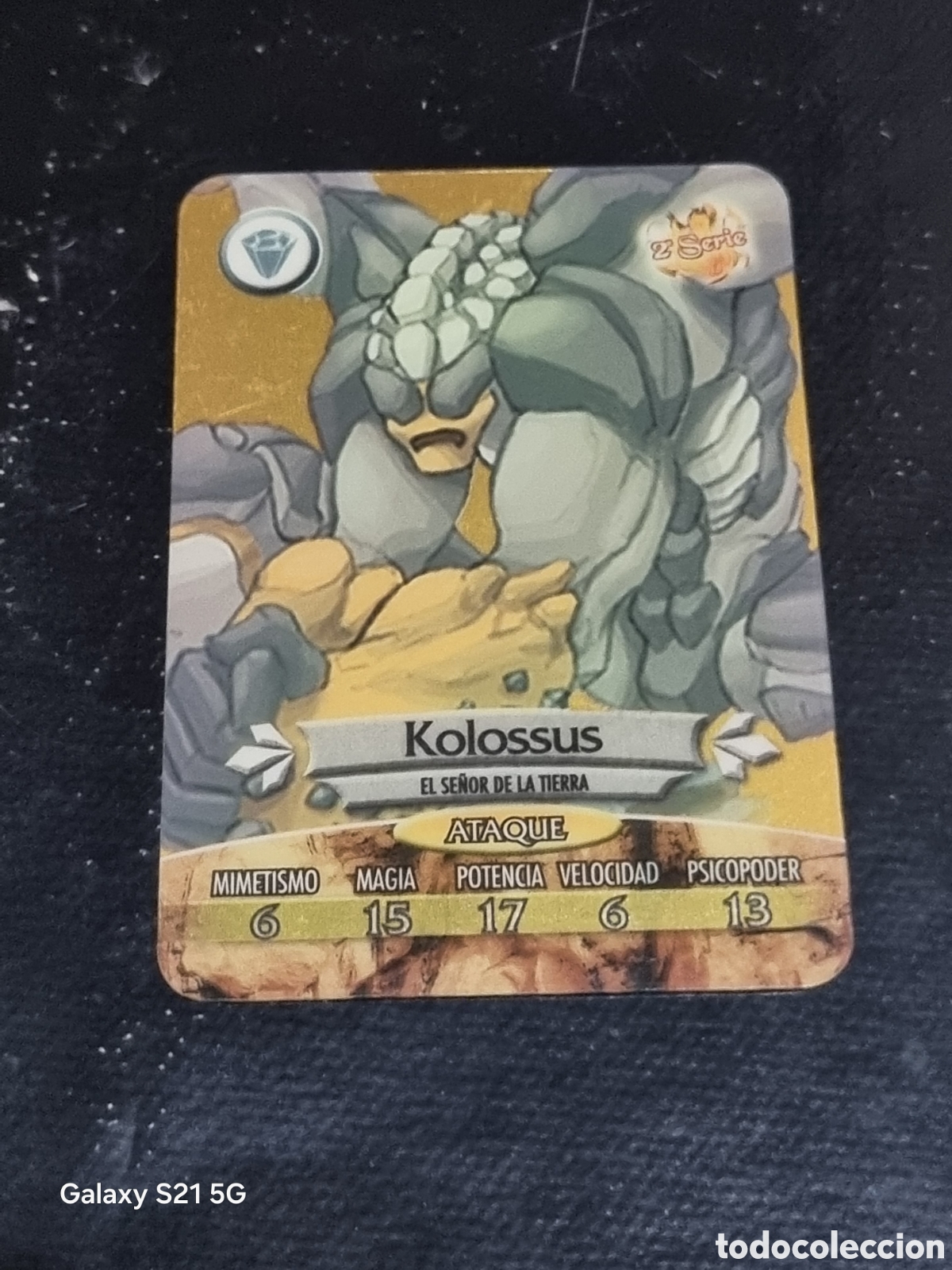 Cartes &agrave; &Eacute;changer: 43 - CARTA KOLOSSUS, GORMITI 2&deg; SERIE GIOCHI PREZIOSI 2008