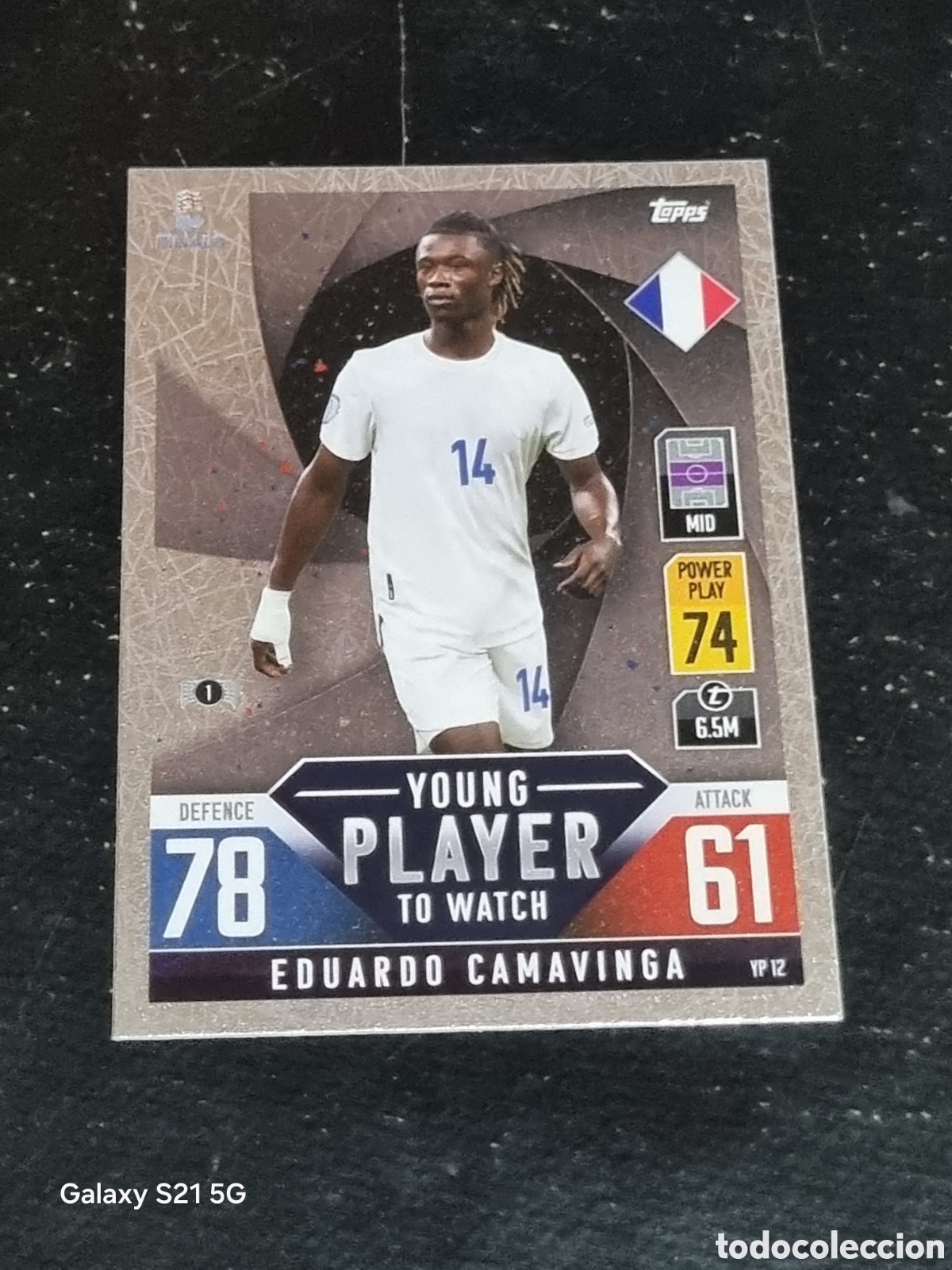 Trading Cards: YP 12 - CAMAVINGA, FRANCIA MATCH ATTAX 101 THE ROAD TO FINALS UEFA NATIONS LEAGUE TOPPS 2022