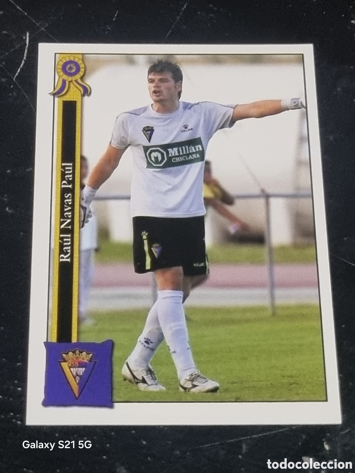 Cartes &agrave; &Eacute;changer: 465 - NAVAS , C&Aacute;DIZ LAS FICHAS DE LA LIGA MUNDICROMO 2005 2006