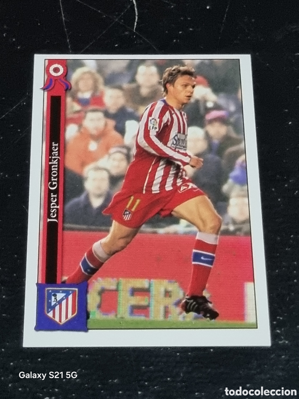 Trading cards: 293 - GRONKJAER , BAJA AT.MADRID LAS FICHAS DE LA LIGA MUNDICROMO 2005 2006