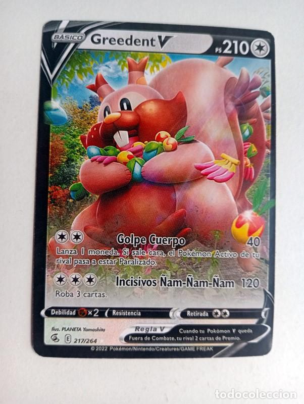 Trading cards: CROMO CARD POKEMON: Greedent - Foto 1