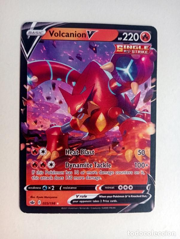 Trading cards: CROMO CARD POKEMON: Volcanion - Foto 1