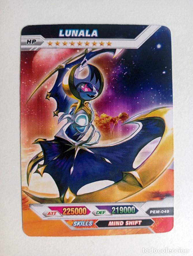 Trading cards: CROMO CARD POKEMON HP: Lunala - Foto 1