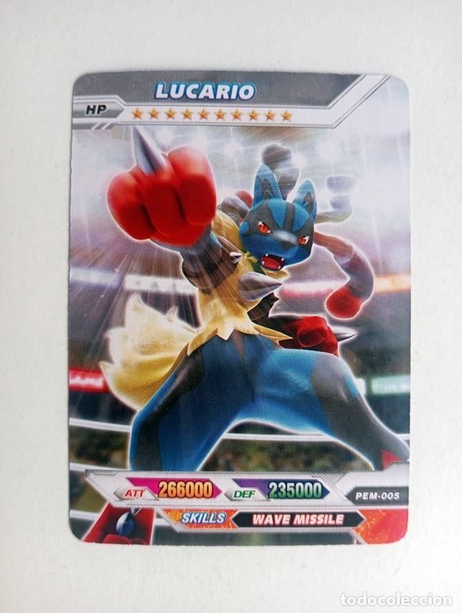 Trading cards: CROMO CARD POKEMON HP: Lucario - Foto 1