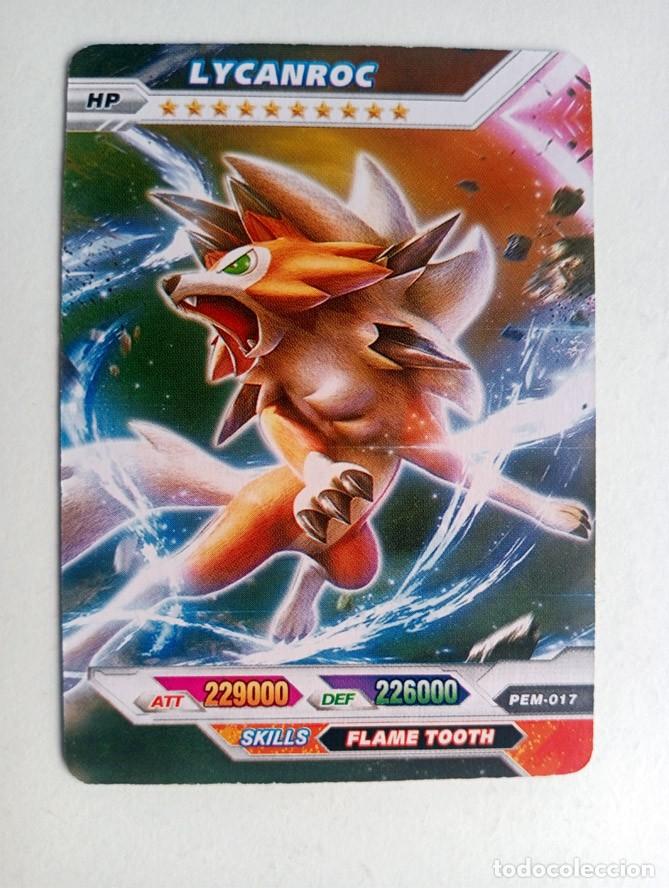 Trading cards: CROMO CARD POKEMON HP: Lycanroc - Foto 1