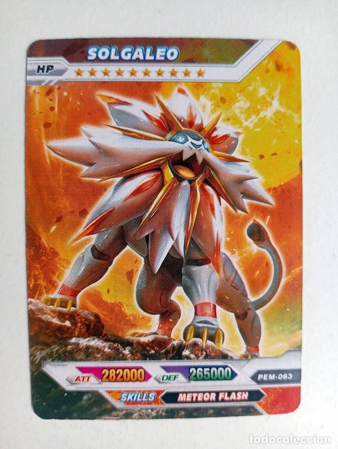 Trading cards: CROMO CARD POKEMON HP: Solgaleo - Foto 1