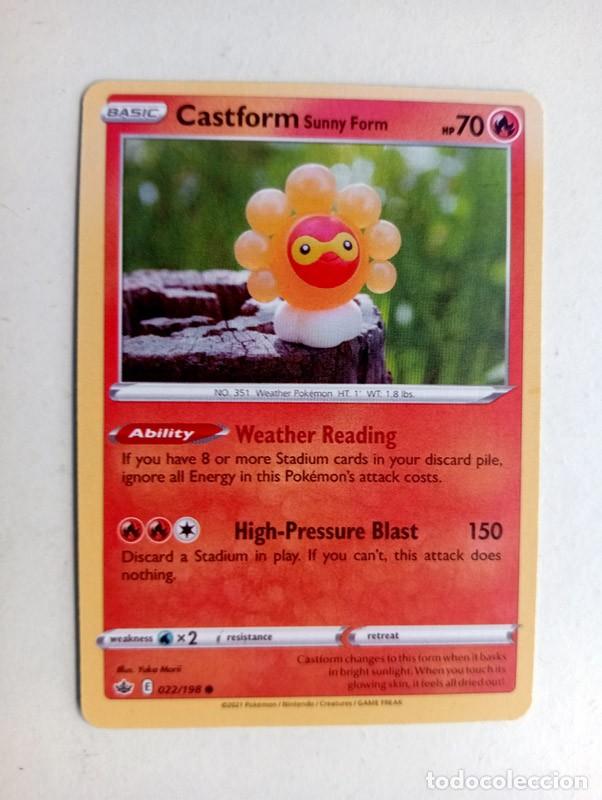 Trading cards: CROMO CARD POKEMON: Castform - Foto 1