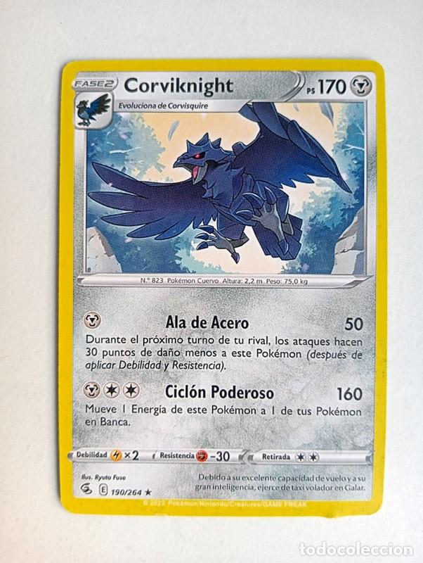Trading cards: CROMO CARD POKEMON: Corviknight - Foto 1