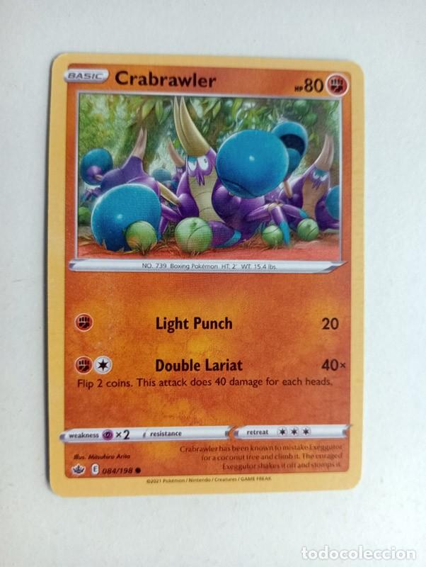 Trading cards: CROMO CARD POKEMON: Crabrawler - Foto 1
