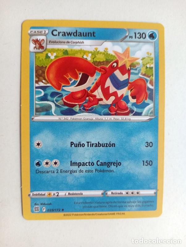 Trading cards: CROMO CARD POKEMON: Crawdaunt - Foto 1